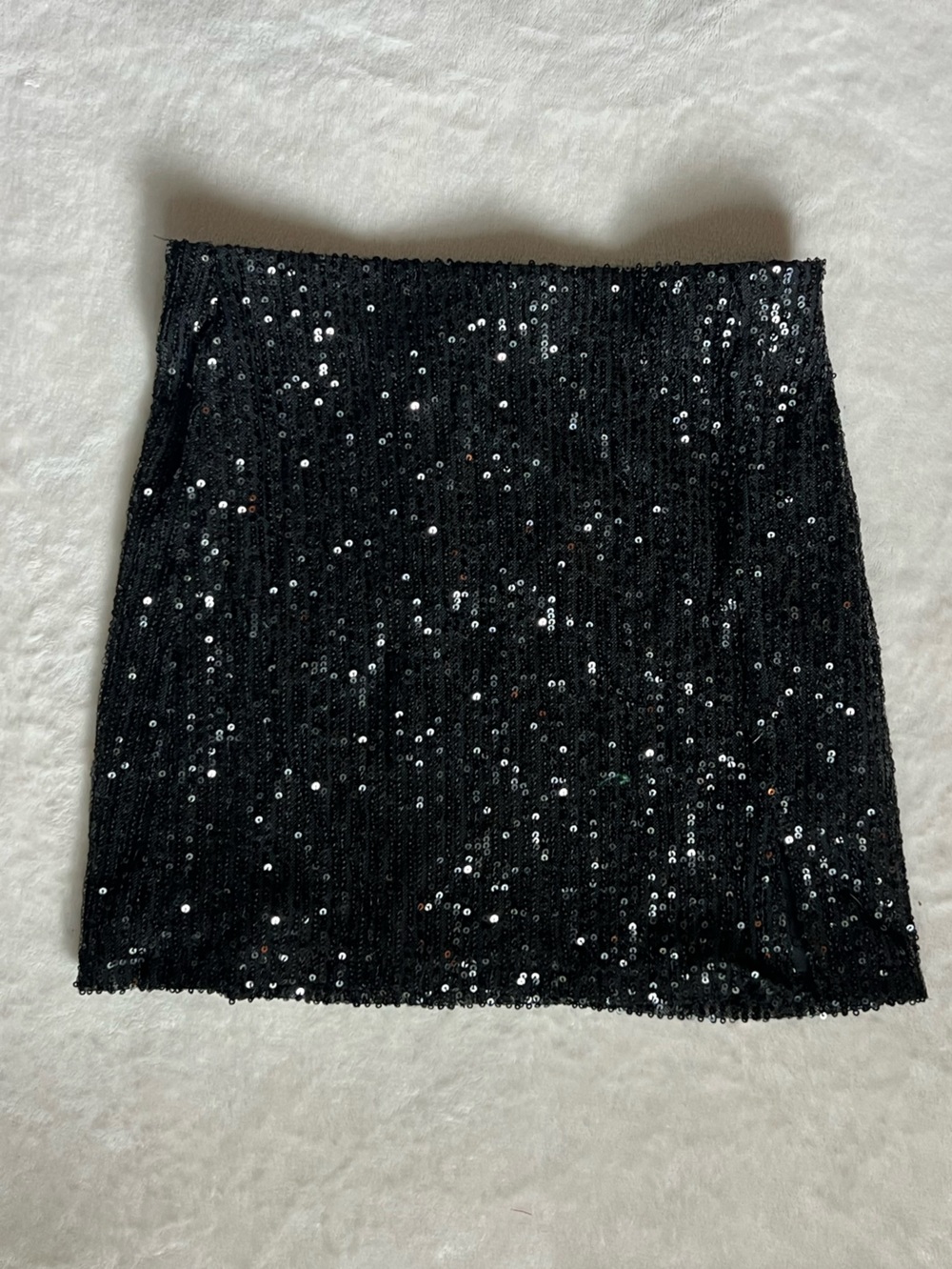 Girls Black Sequin Mini Skirt size 7/8